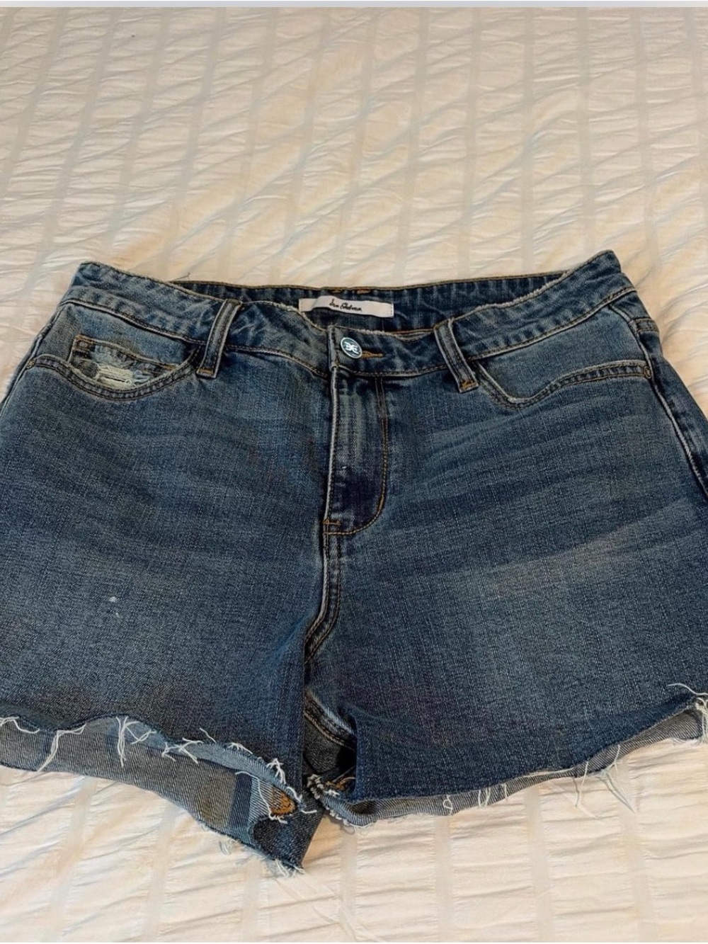Sam Edelman Dark Blue Denim Cutoff Shorts